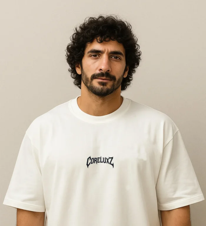 Coreluxz Oversize T-Shirt White