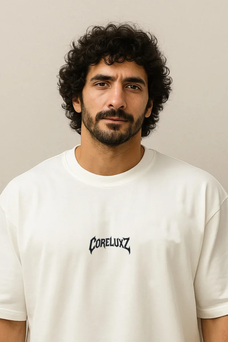 Coreluxz Oversize T-Shirt White