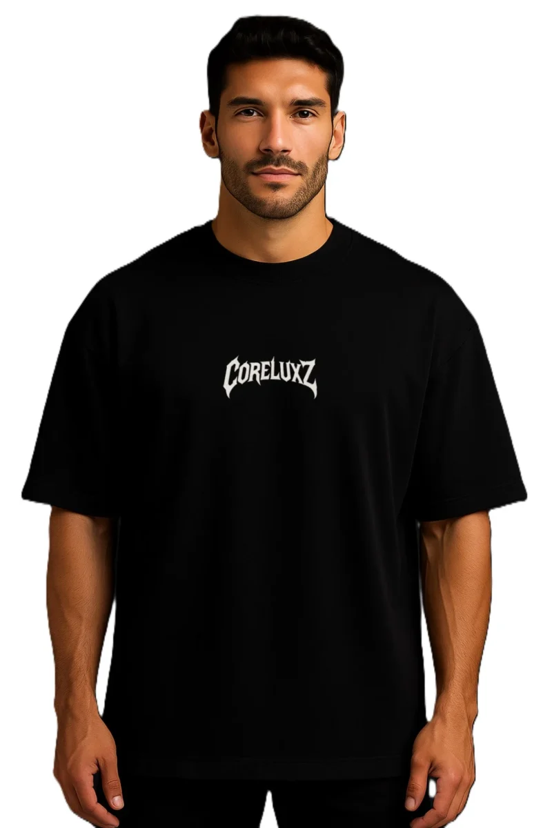 Coreluxz Oversize T-Shirt Black